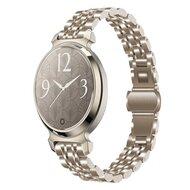 Metalen schakelbandje - Vintage goud - Garmin Lily 2 Metalen schakelbandje - Vintage goud - Garmin Lily 2