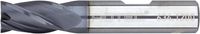 Rotec VHM Vingerfrees, TiAlN-gecoat, ø1 - Silver-Line / ø1x5x50xø6mm Z=4 / kort - 6340100