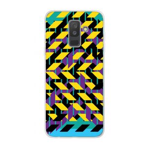 Skew Bee 3: Samsung Galaxy A6 Plus (2018) Transparant Hoesje