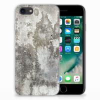 iPhone SE 2022 | SE 2020 | 8 | 7 | TPU | Siliconen hoesje | Beton Print