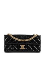 CHANEL Pre-Owned sac porté épaule matelassé à losanges (2005) - Noir - thumbnail