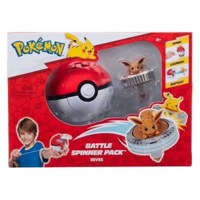 Jazwares Pokémon battle spinner game - eevee & pokéball