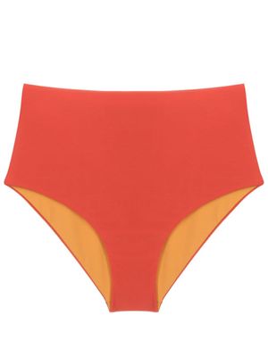 Lygia & Nanny bas de bikini Violeta à taille haute - Orange