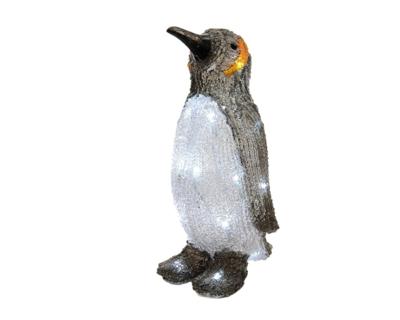 LED pinguin acryl buiten 17x16x33 cm 24L koelwit - Ksd