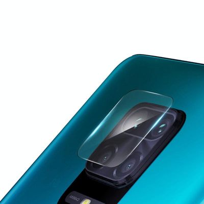 Voor Xiaomi Redmi Note 9 2pcs mocolo 0.15mm 9H 2.5D Round Edge Camera Lens Tempered Glass Film