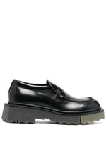 Off-White mocassins Calf Sponge - Noir