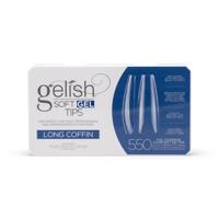 Gelish Soft Gel Tips Long Coffin 550St
