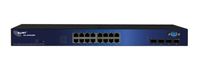 ALLNET ALL-SG8420M Managed L2 Gigabit Ethernet (10/100/1000) 19U Zwart - thumbnail