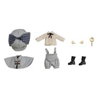 Original Character Parts for Nendoroid Doll Figures Outfit Set Detective - Boy (Gray) - thumbnail