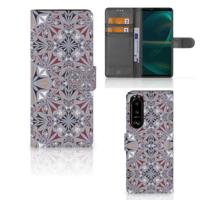 Sony Xperia 5III | Bookcase | Flower Tiles