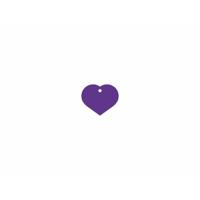 Naamplaatje Imarc Heart Lila