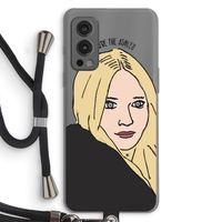 Ashley: OnePlus Nord 2 5G Transparant Hoesje met koord