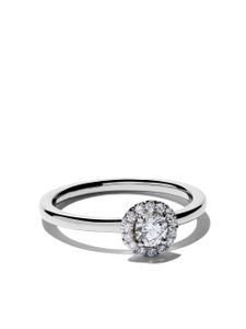 De Beers Jewellers bague My First De Beers Aura en platine et diamants - Argent