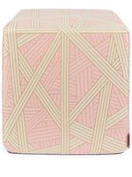 Missoni Home pouffe Nastri - Rose