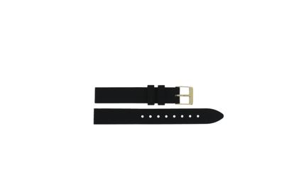 Horlogeband Guess GW0451L1 / W0451L1 / Piper Rubber Zwart 14mm