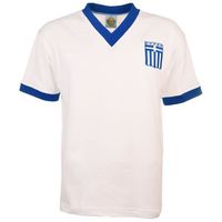 Griekenland Retro Voetbalshirt 1980's - thumbnail