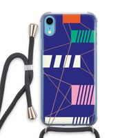 Gestalte 5: iPhone XR Transparant Hoesje met koord
