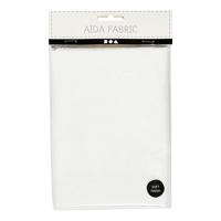 Creativ Company Aida wit 70 vierkanten per 10 cm, 50x50cm