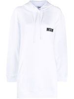 MSGM hoodie à logo imprimé - Blanc