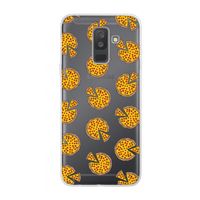 You Had Me At Pizza: Samsung Galaxy A6 Plus (2018) Transparant Hoesje