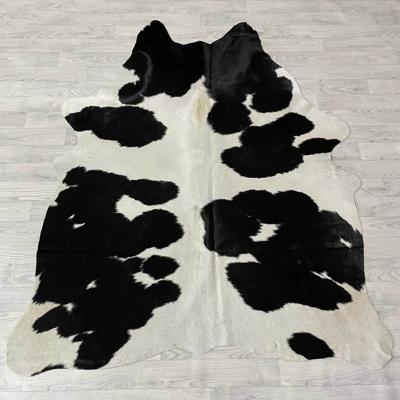 Koeienhuid zwart wit 185x155cm S