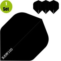 Designa Plain Dartflights - Zwart