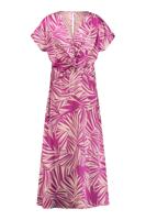 Studio Anneloes Female Jurken Cleo Satin Palm Dress 11069