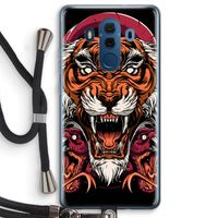 Tiger and Rattlesnakes: Huawei Mate 10 Pro Transparant Hoesje met koord