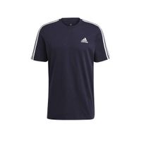 adidas Performance sport T-shirt donkerblauw/wit - thumbnail
