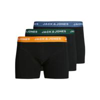 Jack & Jones Junior Jack & Jones Junior Jongens Boxershorts Trunks JACGAB Zwart 3-Pack - thumbnail