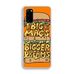 Big Macs Bigger Dreams: Samsung Galaxy S20 Transparant Hoesje