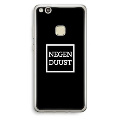 Negenduust black: Huawei Ascend P10 Lite Transparant Hoesje