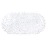 Differnz Lapis inlegmat bad - 100% PVC - anti-slip laag - 70 x 35 cm - transparant