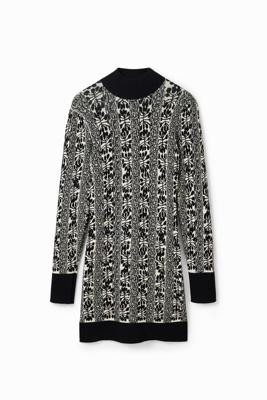 Gebreide korte jurk M. Christian Lacroix - BLACK - XS