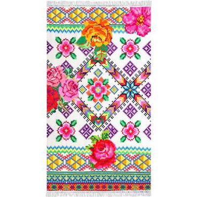 Happiness strandlaken Yucatan - multikleur - 100x180 cm