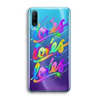 Loves: Huawei P30 Lite Transparant Hoesje