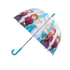 Disney Frozen paraplu - voor kinderen - blauw - D61 cm