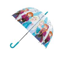 Disney Frozen paraplu - voor kinderen - blauw - D61 cm   - - thumbnail