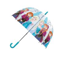 Disney Frozen paraplu - voor kinderen - blauw - D61 cm - thumbnail