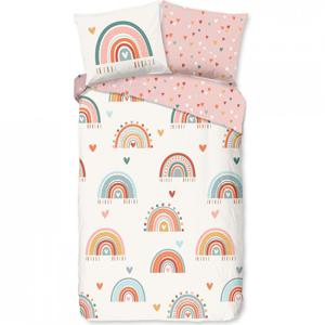 Goodmorning Rainbow Peuter Dekbedovertrek Multi-Junior (120 x 150 cm)