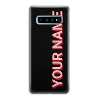 Namecase: Samsung Galaxy S10 Plus Transparant Hoesje