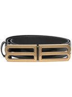Balenciaga ceinture BB 25 mm à boucle - Noir