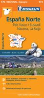 Wegenkaart - landkaart 573 Pais Vasco - Euskadi - Navarra -La Rioja - Pamplona - Baskenland | Michelin - thumbnail