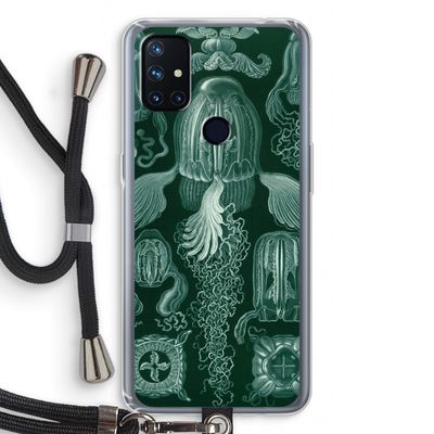 Haeckel Cubomedusae: OnePlus Nord N10 5G Transparant Hoesje met koord