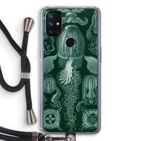 Haeckel Cubomedusae: OnePlus Nord N10 5G Transparant Hoesje met koord