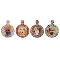 Placemat Home ESPRIT Kurk Dolomite 18 x 23 x 1 cm (4 Stuks)