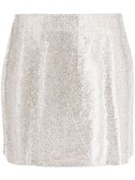 Nuè Camille rhinestone-embellished miniskirt - Argent