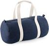 Atlantis BG646 Denim Barrel Bag - Denim-Blue - 50 x 20 x 25 cm