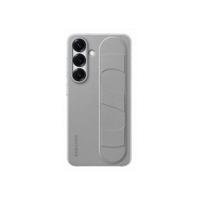 Galaxy S25 hoesje met band en standaard grijs - thumbnail