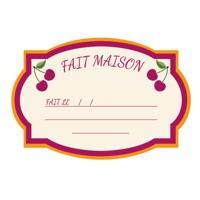 Weckpot etiketten/stickers - 50x stuks - rechthoekig - beschrijfbaar - Keuken labels